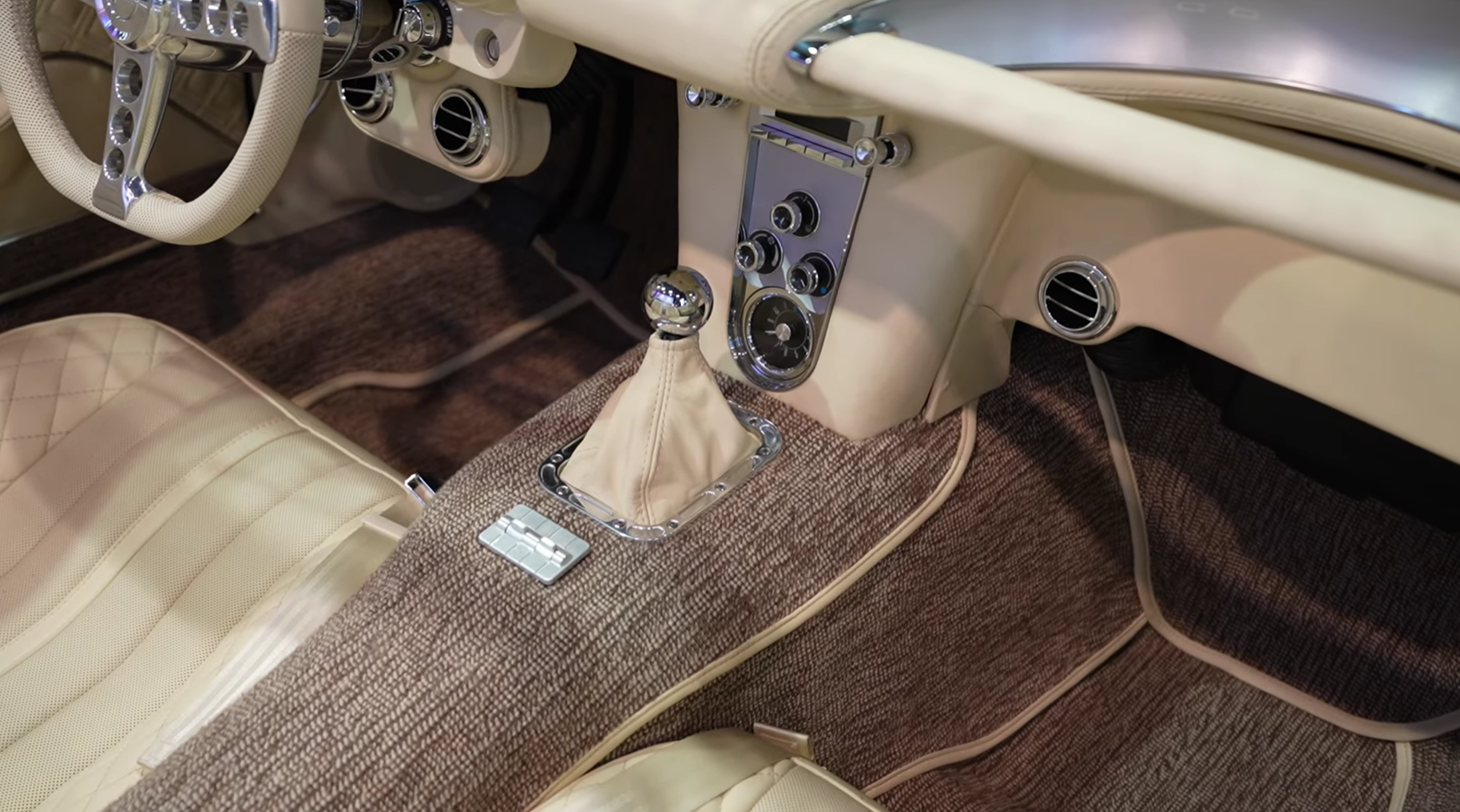 1958 C1 Corvette at SEMA Interior