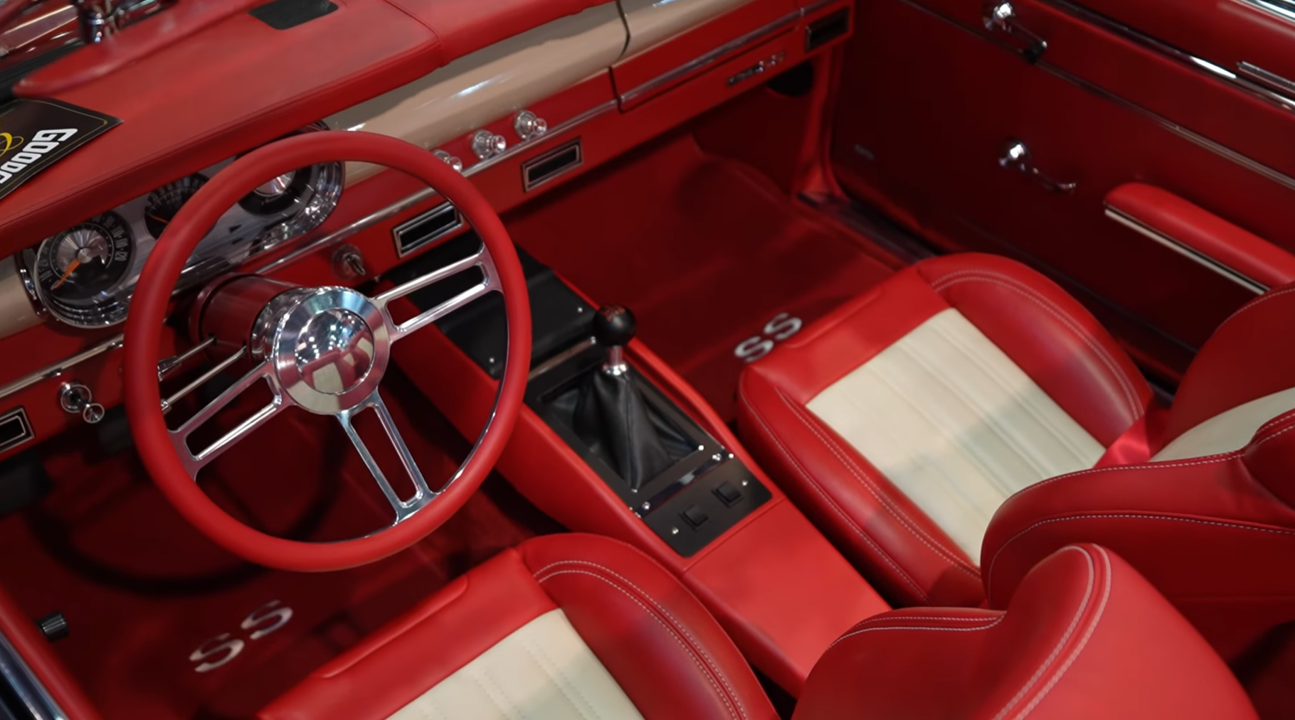 Interior 1963 Chevy Nova at SEMA