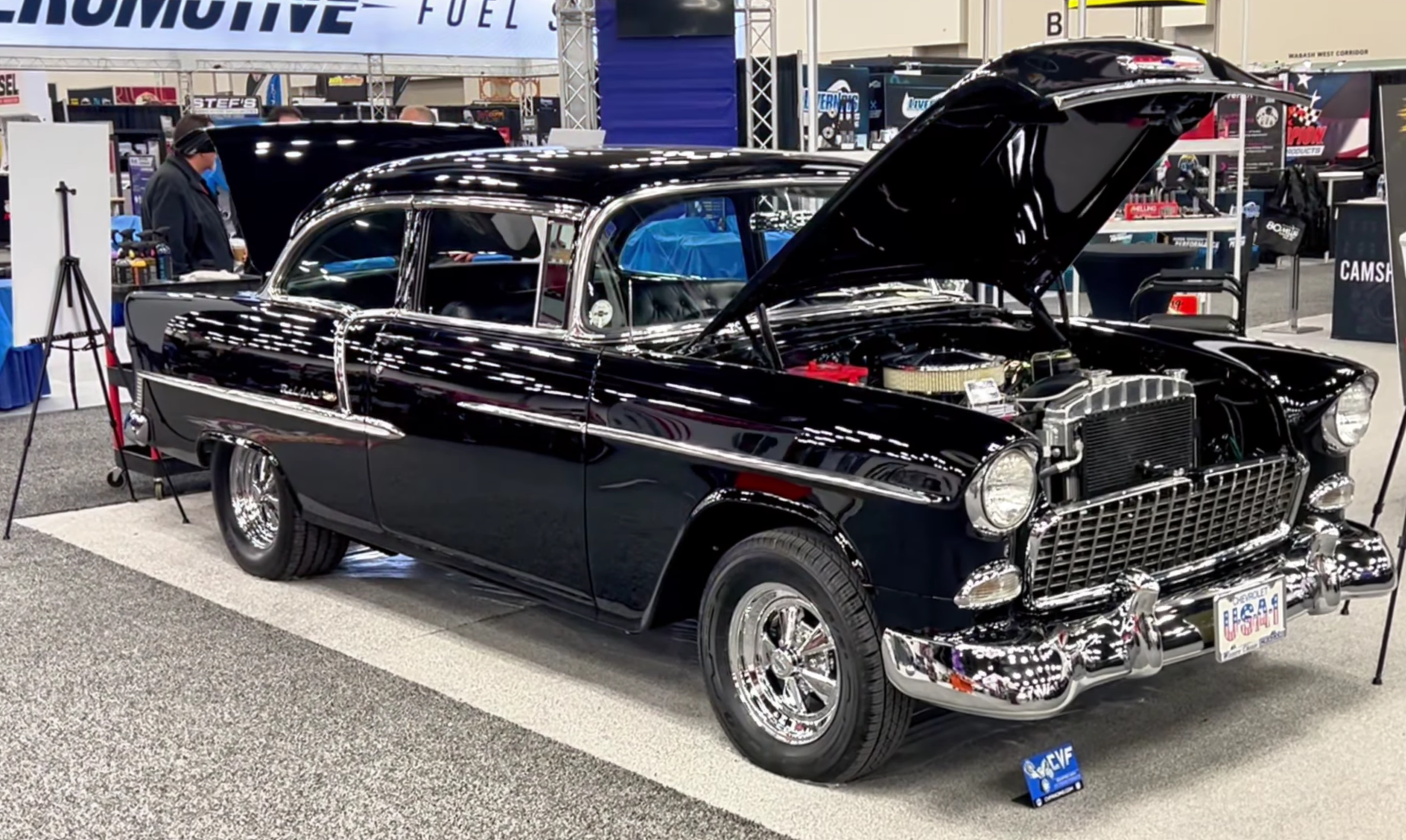 Bill Hoskinson Old Mans Garage 55 Chevy